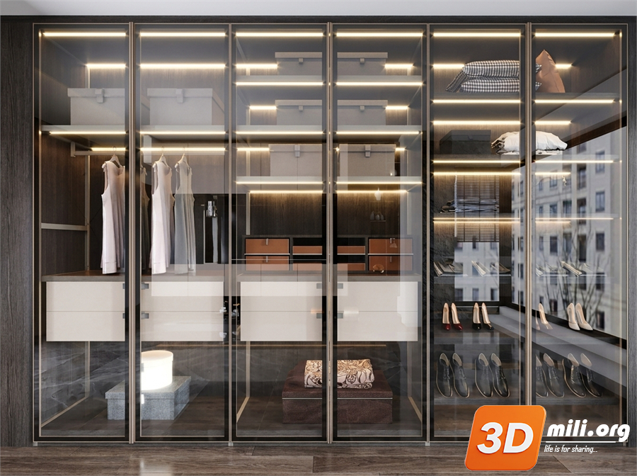 Wardrobe Skp Files 